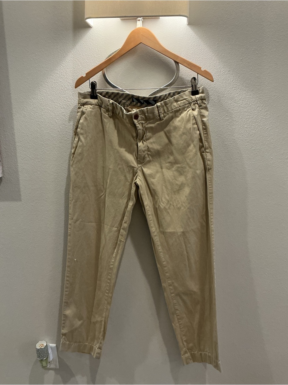 Brooks Brothers Men's Khaki Chino Pants